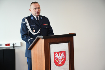 Podinspektor Jacek Rosół pełniącym obowiązku komendanta powiatowego policji w Miechowie